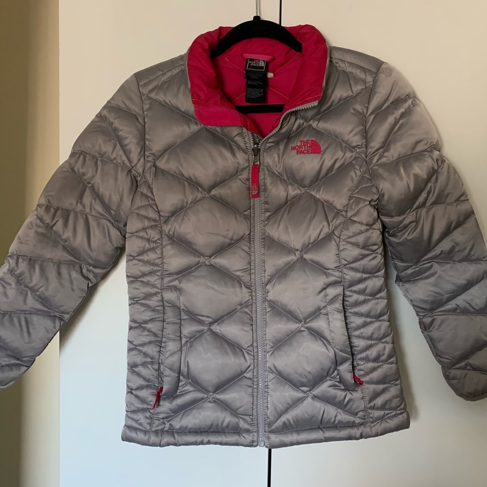 North Face puff jacket